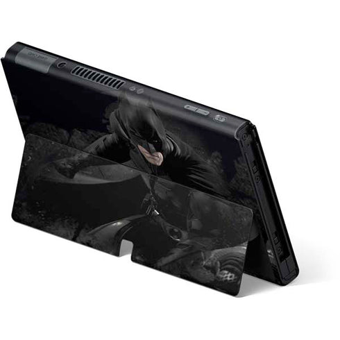 DC Comics Batman The Dark Knight Action pose Nintendo Switch OLED (2021) Skin
